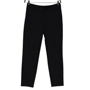 EXPRESS Black Wide Waistband Straight Leg Dress Pants Women's‎ Size 6